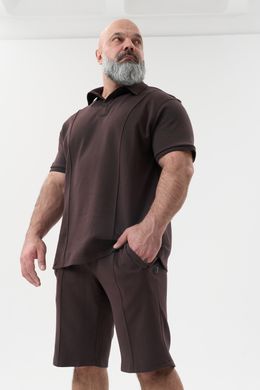 Костюм Urban чоловічий літній кольору шоколад модель 7US_batal-chocolate