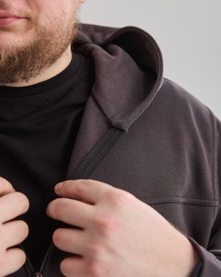 Костюм hood sport  чоловічий без утеплення кольору димний фумме,  модель 34т3-darkfume
