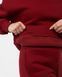 Костюм жіночий зимовий вишневого кольору,  модель womanW3-cherry