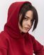 Костюм жіночий зимовий вишневого кольору,  модель womanW3-cherry