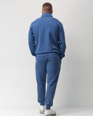 Костюм zip чоловічий без утеплення  синього кольору,  модель 44т3-blue