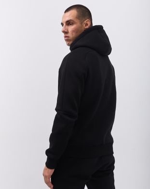 Зимовий чоловічий спортивний костюм чорного кольору  модель361_black