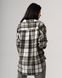 Жіноча рубашка оверсайз оливкового кольору, модель shirt23_W_olive2