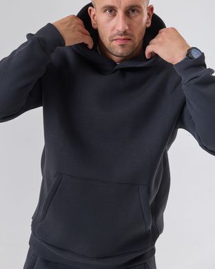 Костюм з худі hood чоловічий зимовий класичного фуме кольору,  модель 344w3-classikfume