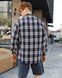 Чоловіча рубашка синього кольору, модель shirt23_M_blue