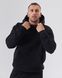 Костюм з худі hood чоловічий зимовий чорного кольору,  модель 344w3-N-black