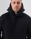 Костюм з худі hood чоловічий зимовий чорного кольору,  модель 344w3-N-black