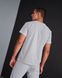 Чоловіча футболка світло-сірого кольору  модель FTnormal_melange