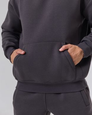 Костюм з худі hood чоловічий зимовий димний фуме кольору,  модель 344w3-N-darkfume
