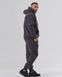 Костюм з худі hood чоловічий зимовий димний фуме кольору,  модель 344w3-N-darkfume