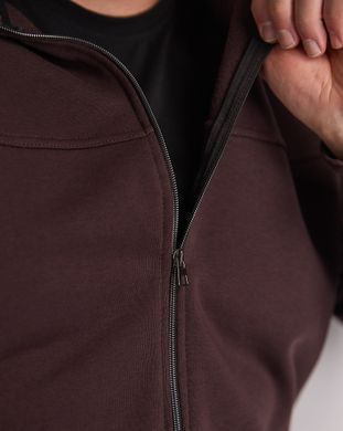 Костюм classic чоловічий без утеплення коричневого кольору,  модель 31т3-brown