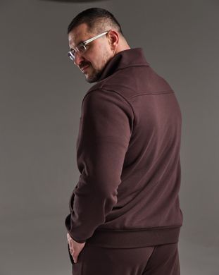 Костюм classic чоловічий без утеплення коричневого кольору,  модель 31т3-brown