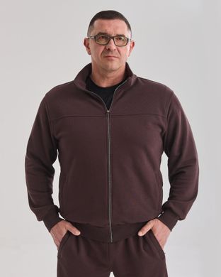 Костюм classic чоловічий без утеплення коричневого кольору,  модель 31т3-brown