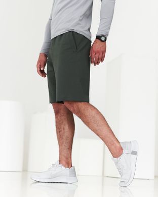 Мужские спортивные шорты хаки цвета, модель 9т2shorts