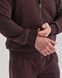 Костюм classic чоловічий без утеплення коричневого кольору,  модель 31т3-brown