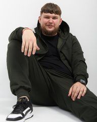 Костюм hood sport чоловічий без утеплення  темно-зеленого кольору,  модель 34т2-darkgreen