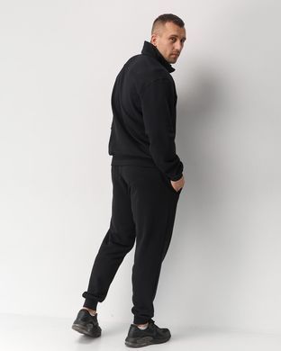 Костюм zip чоловічий без утеплення  чорного кольору,  модель 44т3-black