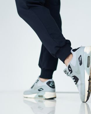 Чоловічі спортивні штани синього кольору модель БАТАЛ 4pants_blue