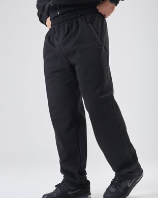 Зимовий чоловічий спортивний костюм чорного кольору, модель 31w3pl-black
