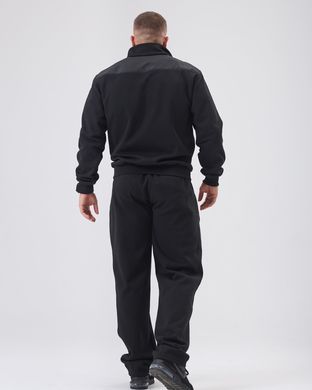 Зимовий чоловічий спортивний костюм чорного кольору, модель 31w3pl-black
