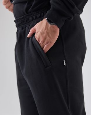 Зимовий чоловічий спортивний костюм чорного кольору, модель 31w3pl-black