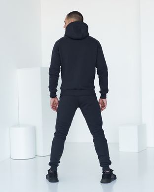 Зимний мужской спортивный костюм фуме цвета модель № 361dark_фуме