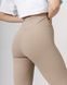 Жіночі лосини з високою посадкою бежевого кольору, модель leggins_biege23