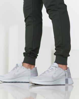 Тонкі чоловічі спортивні штани хакі кольору  модель 61pants_khaki