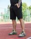Чоловічий літній комплект чорного кольору, модель  4т2_reglan_black