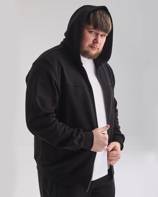 Костюм hood sport  чоловічий без утеплення чорного кольору,  модель 34т3-black