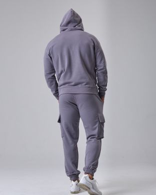 Костюм cargo чоловічий без утеплення  світло-сірого кольору,  модель 38т3-lightgrey