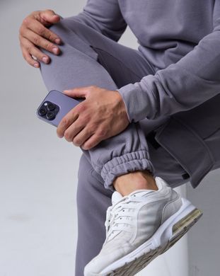Костюм cargo чоловічий без утеплення  світло-сірого кольору,  модель 38т3-lightgrey