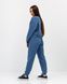 Жіночий спортивний костюм з високою посадкою, модель crop_т3_blue