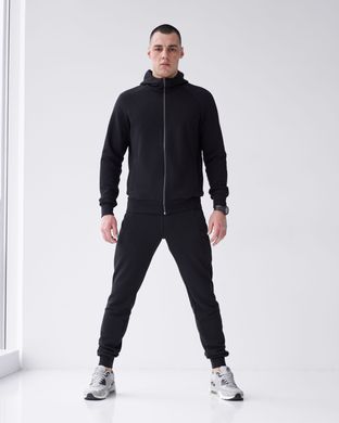 Костюм cosmo чоловічий без утеплення  чорного кольору,  модель 361т3-black