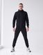 Костюм cosmo чоловічий без утеплення  чорного кольору,  модель 361т3-black