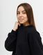 Жіночий спортивний костюм з високою посадкою, модель crop_т3_black