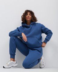Костюм жіночий зимовий синього кольору,  модель womanW3-blue