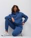 Костюм жіночий зимовий синього кольору,  модель womanW3-blue