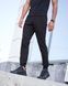 Тонкі чоловічі спортивні штани чорного кольору 61pants_black
