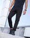 Тонкі чоловічі спортивні штани чорного кольору 61pants_black