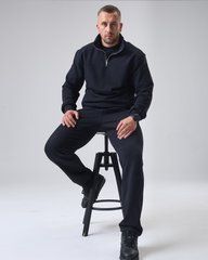 Костюм Zip Classic чоловічий без утеплення  чорного кольору,  модель 45т3-black