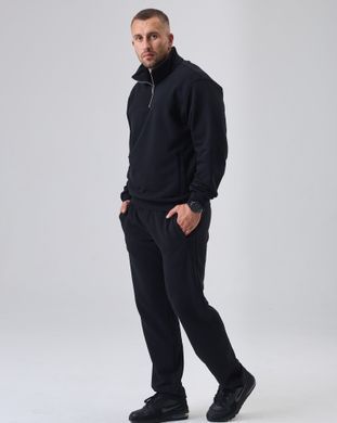 Костюм Zip Classic чоловічий без утеплення  чорного кольору,  модель 45т3-black