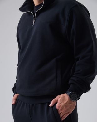 Костюм Zip Classic чоловічий без утеплення  чорного кольору,  модель 45т3-black