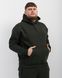 Костюм з худі hood чоловічий зимовий темно-зеленого кольору,  модель 344w3-darkgreen