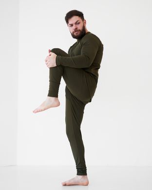 Чоловічий термо-комплект хакі кольору,  модель termo-man-khaki