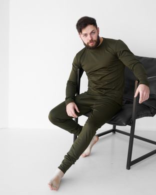 Чоловічий термо-комплект хакі кольору,  модель termo-man-khaki