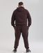 Костюм hood sport  чоловічий без утеплення коричневого кольору,  модель 34т3-brown