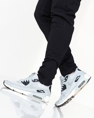 Тонкі чоловічі спортивні штани чорного кольору  модель 6pants_black