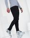 Тонкі чоловічі спортивні штани чорного кольору  модель 6pants_black