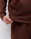 Костюм з худі hood чоловічий зимовий коричневого кольору,  модель 344w3-brown